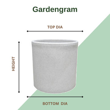 Bambus pattern planter - premium plastic